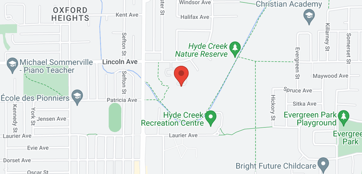 map of 102 1386 LINCOLN DRIVE